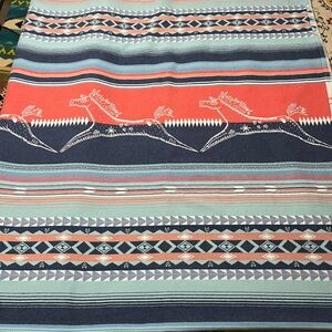 Faherty Doug Good Feather Southwestern Native design blanket